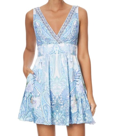 Camilla panelled short dress Cali dreaming - Picture 1 of 3